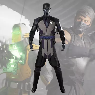 Mortal Kombat 1 Costume Smoke Cosplay Suit • $294.89