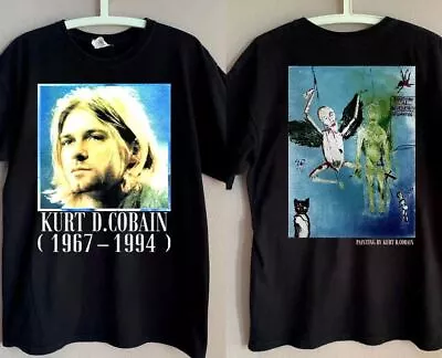 Vintage Kurt Cobain Nirvana Memorial 1967-1994 T-Shirt • $26.99