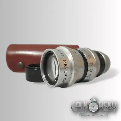 HUGO MEYER TRIOPLAN 2.9/75MM C-MOUNT LENS! BOLEX 16MM MOVIE CAMERA Cooke Plasmat • $249