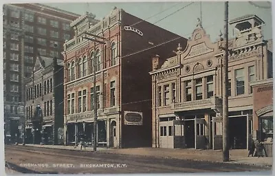 Vintage Postcard Chenango Street Binghamton Dirt Road New York 1912 AA7 • $4.65