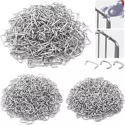 1500 Pcs Galvanized Hog Rings Size Assorted Set With 3/8  3/4  1/2  Upholstery • $20.54