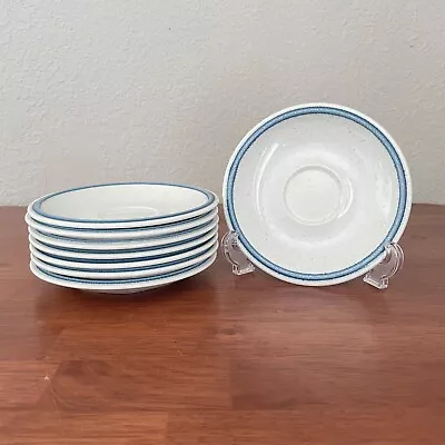 Vintage Mikasa Cordon Bleu Saucers 6 1/4” Set Of 8 CG500 • $29.99