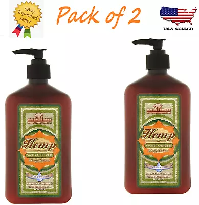 New Malibu Hemp Body Lotion For Dry Skin Hemp Moisturizer 18 Fl Oz (Pack Of 2) • $14.88