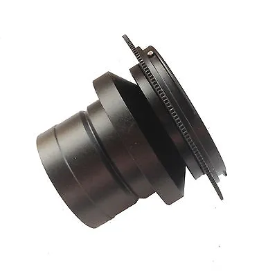 Canon EOS Bayonet Adapter To Nikon Microscope Phototube ISO38 Leica Wild Leitz • $38.49