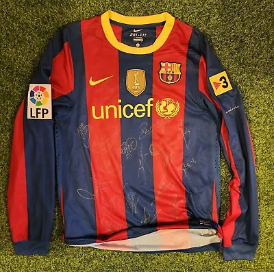 Messi Barcelona Match Shirt 2010 • $5000