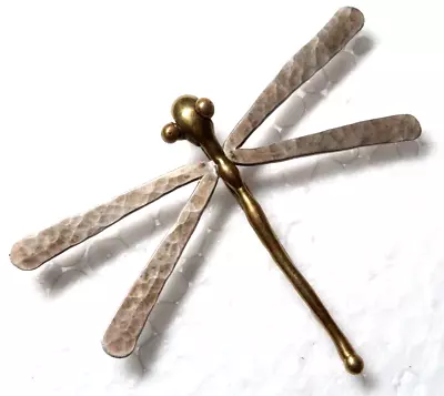 Vintage Stunning Sterling Silver Dragonfly Pin Brooch • $39.99