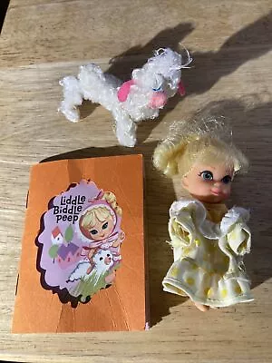 Vintage 1965 Mattel Liddle Kiddles LIDDLE BIDDLE PEEP Doll Book. Sheepel. • $22