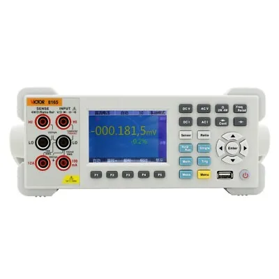 VICTOR 8165 High Precision Bench-Type Digital Multimeter LCD Large Screen • $825.89