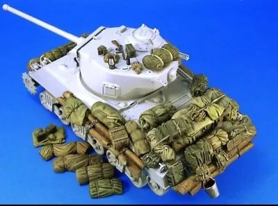 1/35 Resin Stowage Supplies For US M4 Sherman Tank Unpainted 1544-45 • $23.49