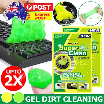 Gel Dirt Cleaning Slime Super Clean Magic Car Laptop Keyboard Home Cleaner OZ • $7.45