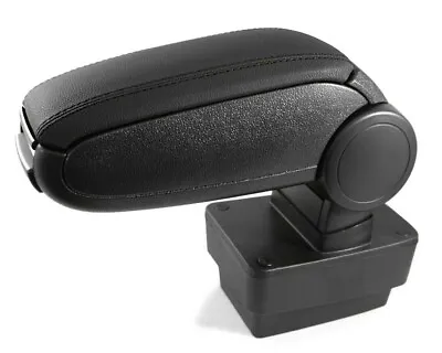 Armrest Arm Rest Centre Console Box Black Leather For Skoda Fabia 3 III 15  - 17 • $53.49