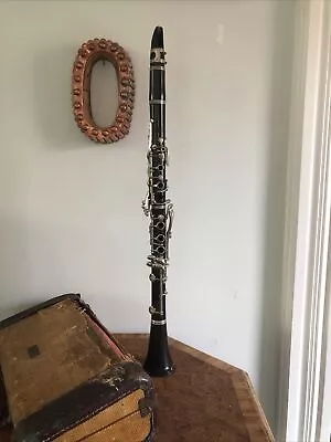 Bundy Clarinet With Tweed Case For Parts Only Antique • $50