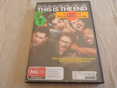 This Is The End (DVD 2013) Region 2 & 4 & 5 James Franco Jonah Hill • $4.15