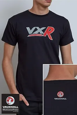 Unisex Short Sleeved T-Shirt Top - Black With Vauxhall VXR Logo - LARGE • £12.99