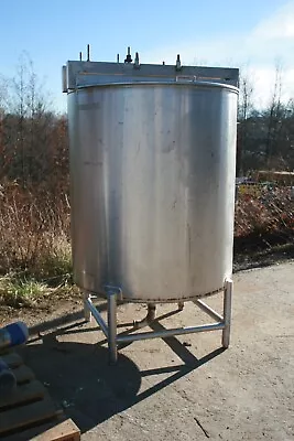 Vertical Stainless Steel Mix Tank - Approx. 400 Gal • $5999.99