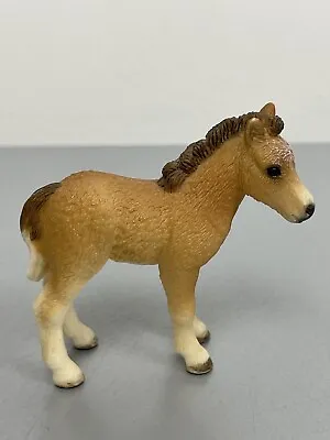 Schleich DARTMOOR PONY FOAL Baby Horse Animal Figure Retired 2010 • £8