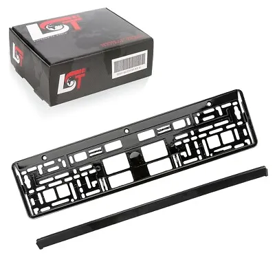 License Plate Holder Car License Plate Mount Black High Gloss For SAAB • $18.59