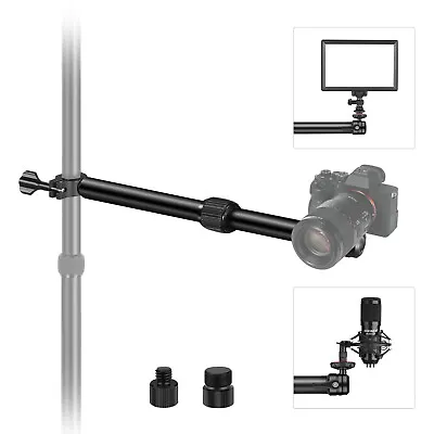 Neewer Tabletop Overhead Camera Mount Arm， 30-51cm Telescopic Extension Arm • £30.50