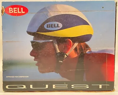 Vintage Bell Quest Competition Cycling Bike Helmet Classic Model S/M OPEN BOX • $37.99