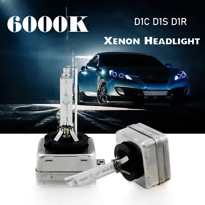 D1S HID Headlight Kit Bulbs 6000K White Replace HID Xenon Conversion Lights • $26.06