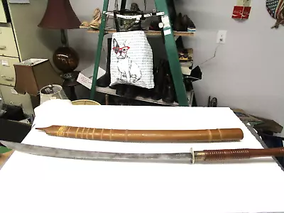 Vintage Dah/daab Thai/Vietnam Sword With Sheath • $150