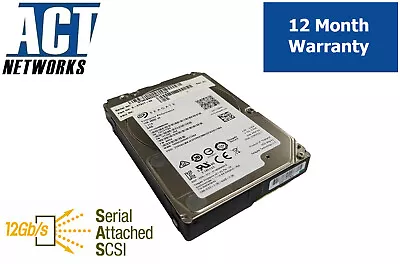 Seagate ST1200MM0088 1.2TB 2.5  10K 12Gb/s SAS Server Hard Drive • $52