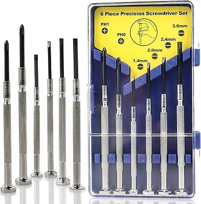 6 PCS Precision Screwdriver Sets Repair Kit Mini Screwdriver 6 Different Sizes • $6.99