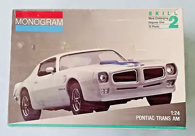 Monogram 1:24 1970 Firebird Trans Am Kit Sealed • $19.95