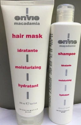 £17.99 • Buy Envie Macadamia Hair Shampoo And Envie Macadamia Hair Mask And Conditioner 250ml
