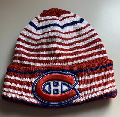 Montreal Canadiens Red/ White/ Blue NHL Licensed Brand New Beanie/ Winter Hat! • $21.99
