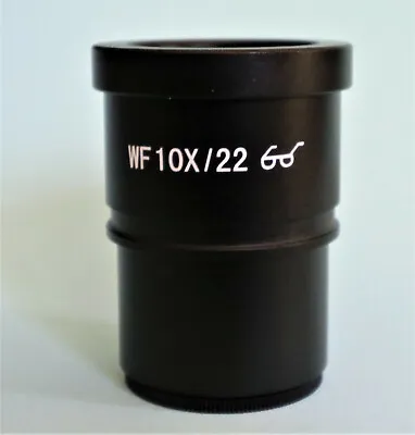 One High Quality WF10x/22 High Eyepoint Eyepiece For Stereo Microscopes NEW • £22.90