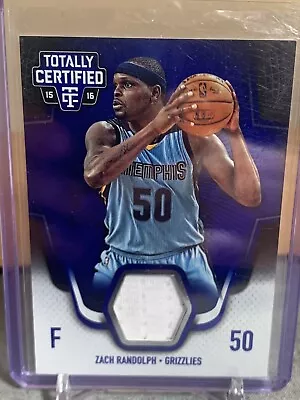 Zach Randolph 2015 Panini Totally Certified Blue 73/99 #TCM-ZR🔥🔥 • $4.50