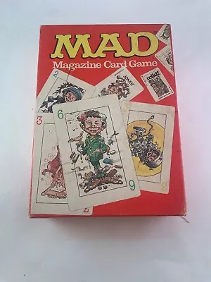 Mad Magazine Card Game 1980 Alfred E. Neuman Parker Brothers Crisp Clean Cards • $15