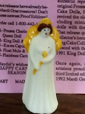 1992 Haydel's King Cake Baby QUEEN Mardi Gras New Orleans Haydels Piece Doll • $14.99