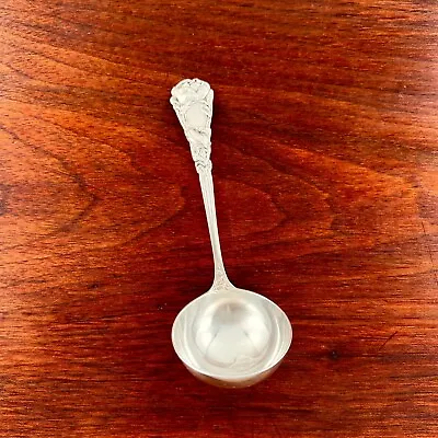 Durgin American Art Nouveau Sterling Silver Cream / Sauce Ladle Magnolia 1898 • $89.50