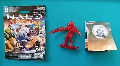 Mega Bloks Halo Elite Ranger Red Translucent Active Camo Foxtrot SECRET RARE! • $49.99