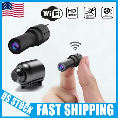 Wireless Mini Spy Camera WiFi HD 1080P Hidden IP Night Vision Home Security Cam • $19.99
