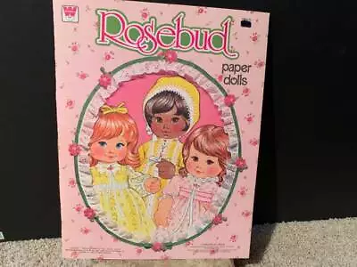 NEW! Vintage 1975 Whitman Rosebud Paper Dolls Marissa Stella Silvie By Mattel • $33.88