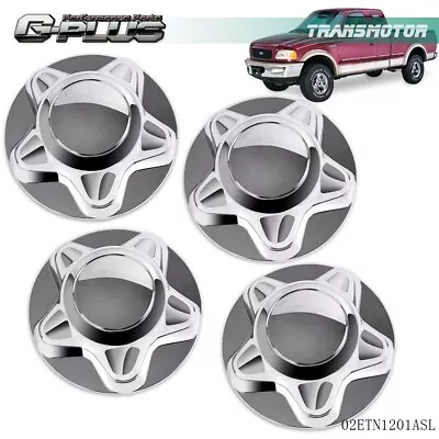 4Pcs Fit For 1997-2003 Ford F150 F-150 7  Chrome Hub Wheel Center Caps Covers  • $30.95