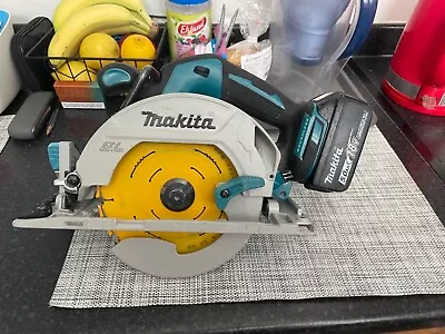 Makita DHS680Z 18v Brushless 165mm Circular Saw+battery • £130