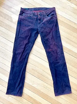 J Brand Kane Men's Jeans - 36 X 32 - Aubergine • $18.99
