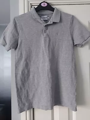 Farah Junior Polo Shirt Aged 12-13 Grey • £5.50