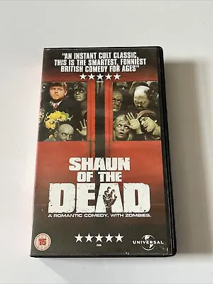 £8.99 • Buy Shaun Of The Dead - Simon Pegg - Nick Frost - Horror VHS Video Tape