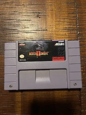 Mortal Kombat II (Super Nintendo Entertainment System 1994) • $21