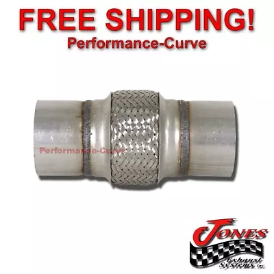 3  X 4  Exhaust Flex Pipe Tube Custom Heavy Duty Stainless Steel Triple Ply • $19.95