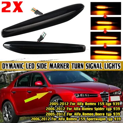 For Alfa Romeo 159 Typ 939 Brera Typ 939 LED Indicator Guard Repeater Light • $32.87