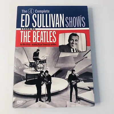 Starring The  Beatles Ed Sullivan Shows  X 4 DVD Region 1 VGC Free Postage • $24.50