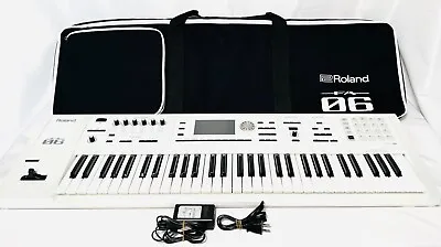 Roland FA-06 61-key Music Workstation WHITE Goodcondition From Japan Freeshippin • $670