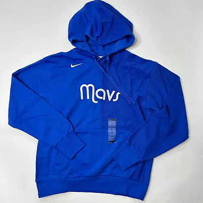 Nike Dallas Mavericks Hoodie Mens Medium Pullover Basketball Loose Fit NBA • $34.97