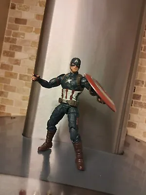 Captain America Marvel Legends Movie Figure Complete Avengers Mcu Rare Perfect  • £14.99